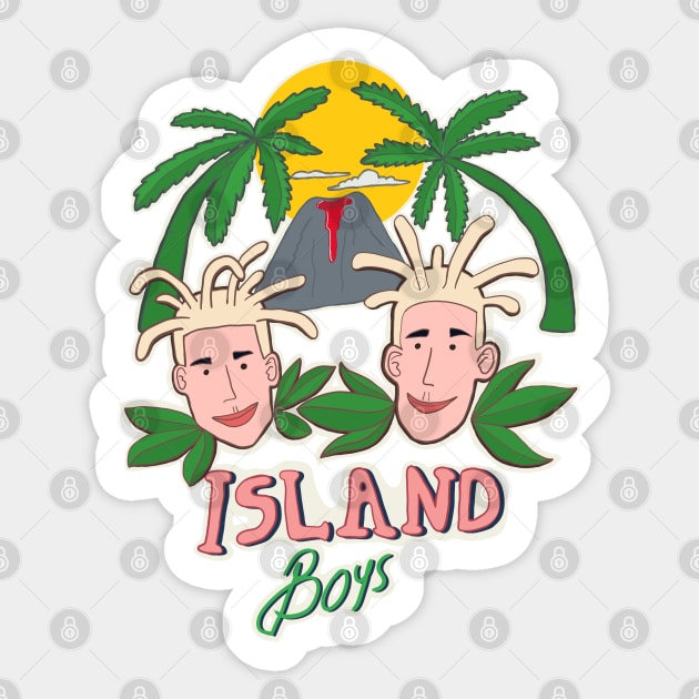 Island boy Sticker by Yeaha